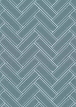 画像をギャラリービューアに読み込む, 編み桧垣 藍鉄 (amihigaki) ふすまリメイクシート