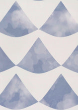 画像をギャラリービューアに読み込む, 波うろこ 空色鼠 (namiuroko) ふすま