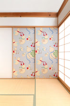 画像をギャラリービューアに読み込む, 多福の花 白鼠 (tafukunohana) ふすま