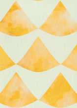 画像をギャラリービューアに読み込む, 波うろこ 山吹 (namiuroko) ふすま