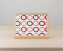 画像をギャラリービューアに読み込む, fusuma board フスマボード 華木瓜 紅(hanamokkou 紅)