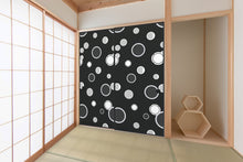 画像をギャラリービューアに読み込む, 引き手 黒 (hikite)ふすまリメイクシート