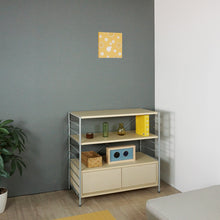 画像をギャラリービューアに読み込む, 引き手 黄(hikite) 和紙アートパネル