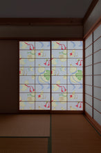 画像をギャラリービューアに読み込む, 多福の花 白鼠 (tafukunohana) 障子紙