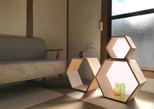 画像をギャラリービューアに読み込む, トコノマハニカム