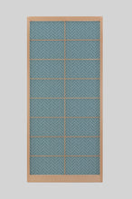 画像をギャラリービューアに読み込む, 編み桧垣 藍鉄 (amihigaki) 障子紙
