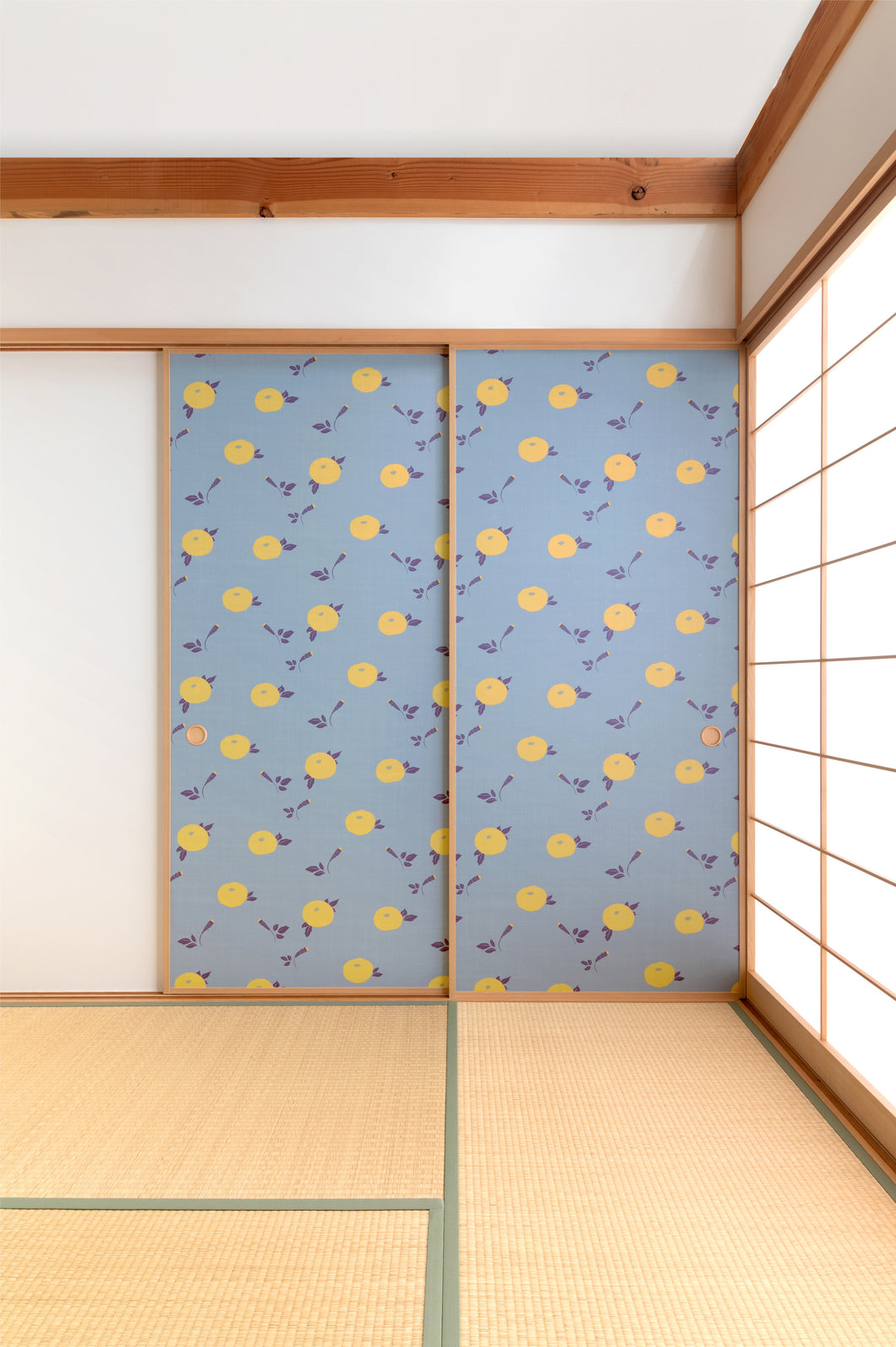 万寿菊かほる 黄 (manjugiku kaoru)  ふすまリメイクシート