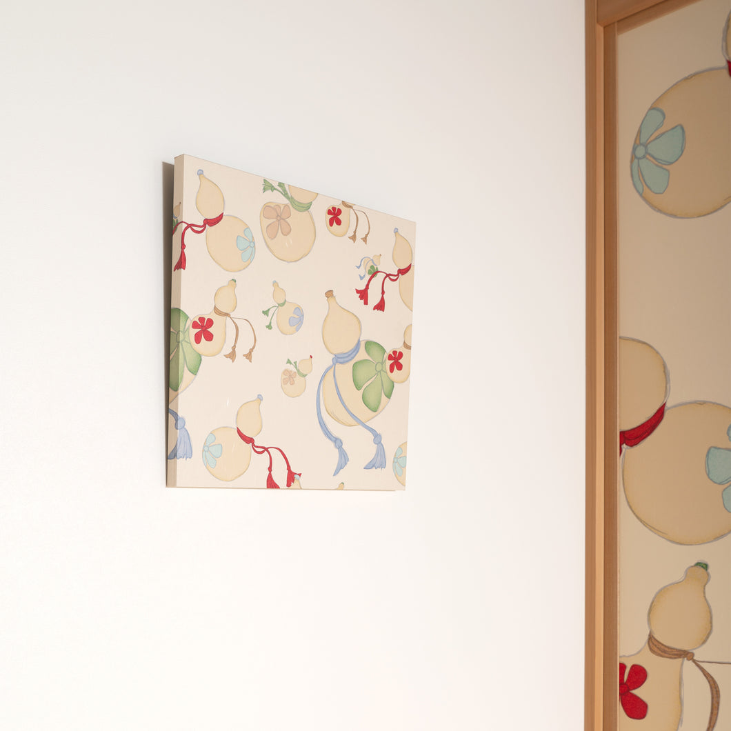 多福の花 薄卵 (tahukunohana)  和紙アートパネル