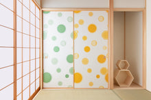 画像をギャラリービューアに読み込む, 引き手 緑（hikite）ふすまリメイクシート
