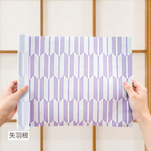 画像をギャラリービューアに読み込む, １マスリメイク障子紙 矢羽根 (yabane)

