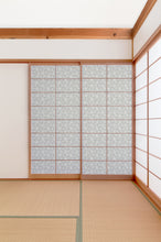 画像をギャラリービューアに読み込む, 麻の葉結び (asanoha musubi) 障子紙
