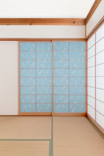 画像をギャラリービューアに読み込む, 金魚模様 水 (kingyomoyo) 障子紙
