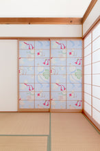 画像をギャラリービューアに読み込む, 多福の花 白鼠 (tafukunohama) 障子紙
