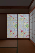 画像をギャラリービューアに読み込む, 多福の花 白鼠 (tafukunohama) 障子紙
