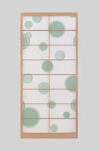 画像をギャラリービューアに読み込む, 引き手 緑 (hikite) 障子紙
