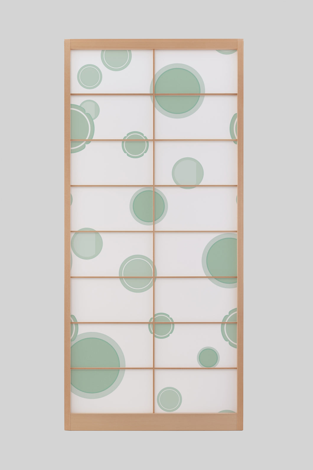 引き手 緑 (hikite) 障子紙