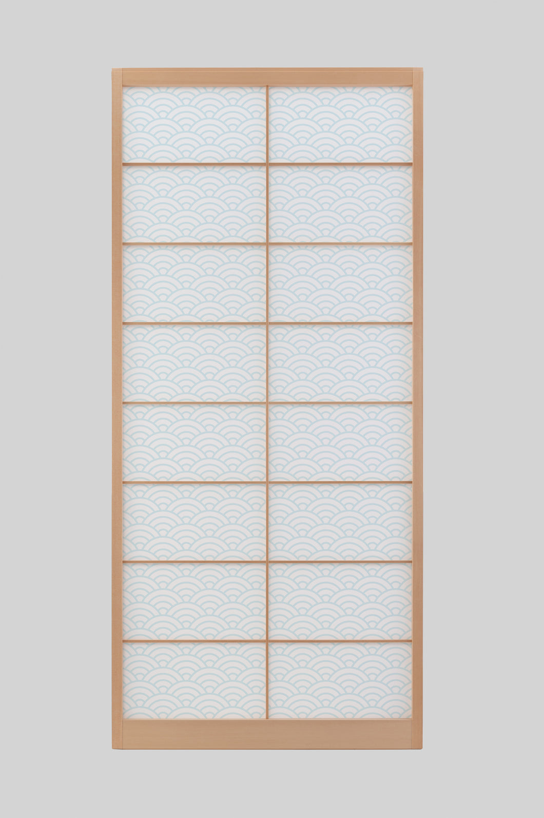 青海波 (seigaiha) 障子紙