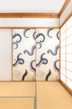 画像をギャラリービューアに読み込む, 八重渦 墨 (yaeuzu) ふすまリメイクシート
